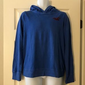 Men’s Hollister Blue Hoodie Sz Medium